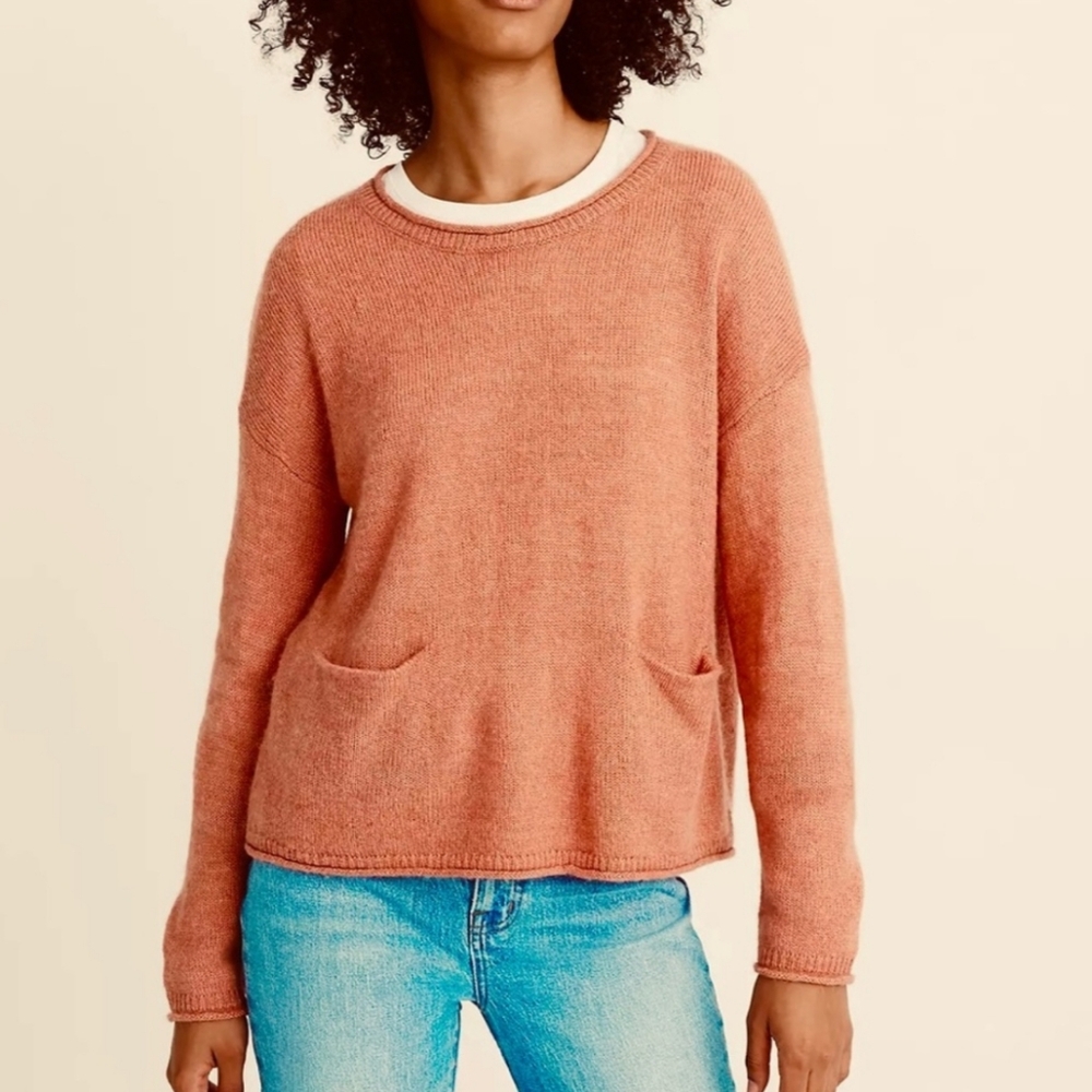 Madewell Chelsea Pocket Pullover Sweater